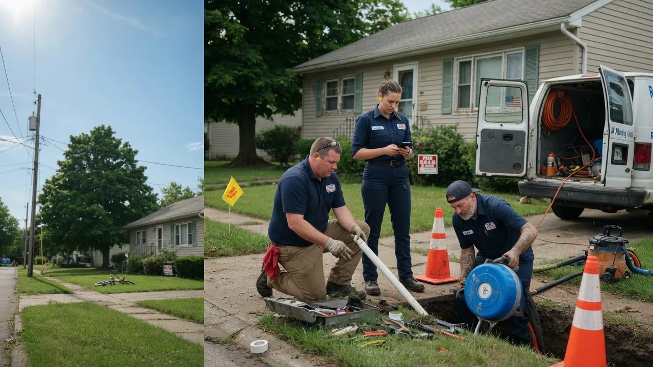 Sewer Line Repair in Vader, WA near me
